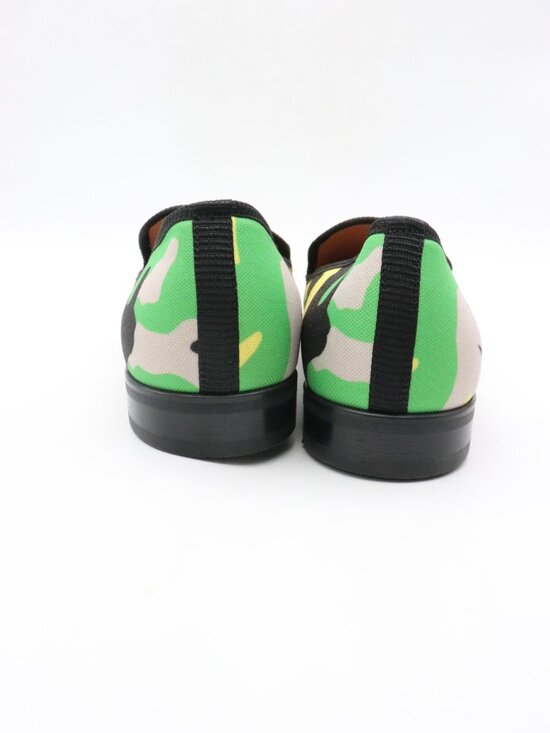 Duke & Dexter Camo Loafers Men\'s Size 11 Green Yellow Slip On Casual Shoes main image 8